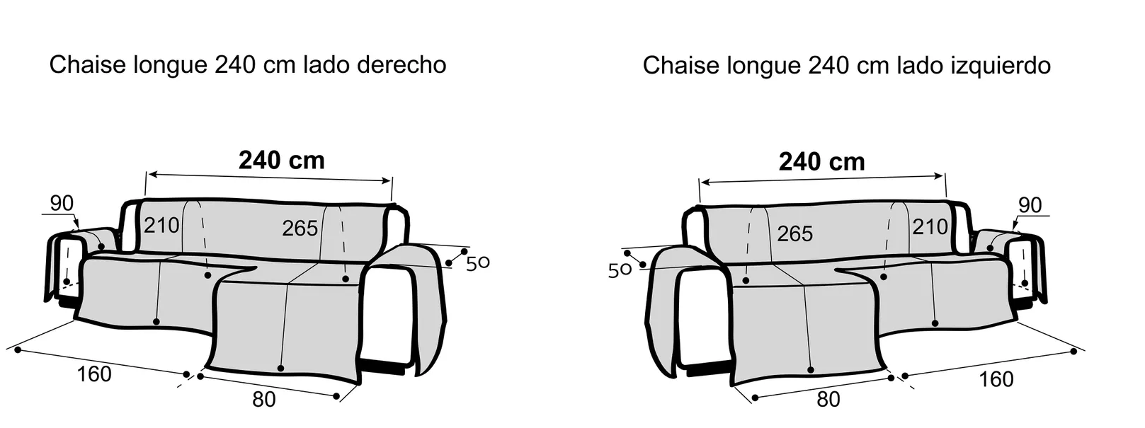 medidas tebas chaiselongue 240